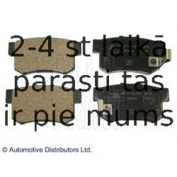 Комплект тормозных колодок, дисковый тормоз BLUE PRINT ADH24247