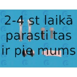 Virzītājčaulu komplekts, Bremžu suports ERT 410248