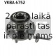 Комплект подшипника ступицы колеса SKF VKBA 6752