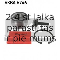 Комплект подшипника ступицы колеса SKF VKBA 6746