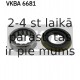 Комплект подшипника ступицы колеса SKF VKBA 6681