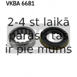 Комплект подшипника ступицы колеса SKF VKBA 6681