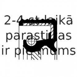 Vārpstas blīvgredzens, Diferenciālis CORTECO 01020536B
