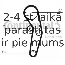 Ремень ГРМ CONTITECH CT1053