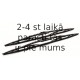 Stikla tīrītāja slotiņa CHAMPION AW6060/B02