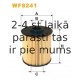 Degvielas filtrs WIX FILTERS WF8241