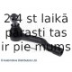 Stūres šķērsstiepņa uzgalis BLUE PRINT ADN187222