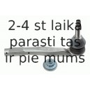 Stūres šķērsstiepņa uzgalis LEMFÖRDER 37591 01