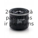 Eļļas filtrs MANN-FILTER W 811/81