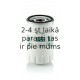 Eļļas filtrs MANN-FILTER W 719/7