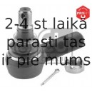 Угловой шарнир, продольная рулевая тяга FEBI BILSTEIN 11114