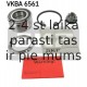 Комплект подшипника ступицы колеса SKF VKBA 6561
