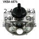 Комплект подшипника ступицы колеса SKF VKBA 6876