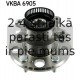 Комплект подшипника ступицы колеса SKF VKBA 6905