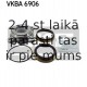 Комплект подшипника ступицы колеса SKF VKBA 6906