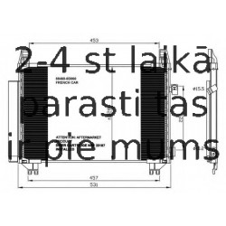 Kondensators, Gaisa kond. sistēma NRF 35654