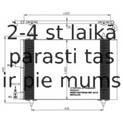 Kondensators, Gaisa kond. sistēma NRF 35414
