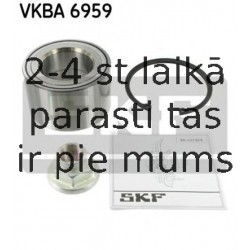 Комплект подшипника ступицы колеса SKF VKBA 6959