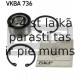 Комплект подшипника ступицы колеса SKF VKBA 736