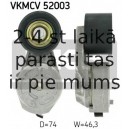 Spriegotājrullītis, Ķīļrievu siksna SKF VKMCV 52003