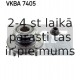 Комплект подшипника ступицы колеса SKF VKBA 7405