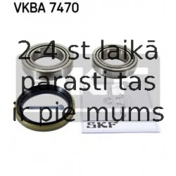 Комплект подшипника ступицы колеса SKF VKBA 7470