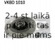 Bremžu diski SKF VKBD 1010