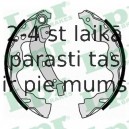 Комплект тормозных колодок LPR 08660