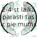 Комплект тормозных колодок LPR 08540