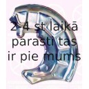 Dubļu sargs, Bremžu disks KLOKKERHOLM 9522378