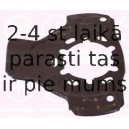 Отражатель, диск тормозного механизма KLOKKERHOLM 5051379