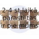Piederumu komplekts, Disku bremžu uzlikas CARRAB BRAKE PARTS 2281