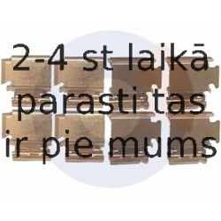 Piederumu komplekts, Disku bremžu uzlikas CARRAB BRAKE PARTS 2281