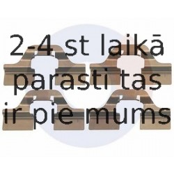Piederumu komplekts, Disku bremžu uzlikas CARRAB BRAKE PARTS 2266