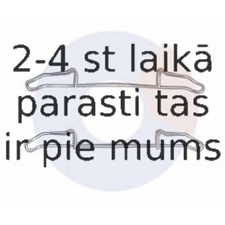 Комплектующие, колодки дискового тормоза CARRAB BRAKE PARTS 2172