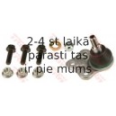 Balst-/Virzošais šarnīrs TRW JBJ810