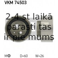 Spriegotājrullītis, Gāzu sadales mehānisma piedziņas siksna SKF VKM 74503