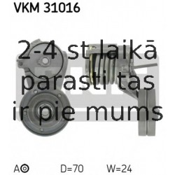 Spriegotājrullītis, Ķīļrievu siksna SKF VKM 31016