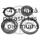 Комплект подшипника ступицы колеса OPTIMAL 401212