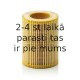 Масляный фильтр MANN-FILTER HU 714 x