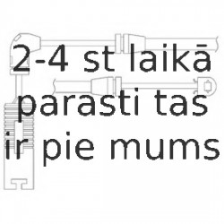 Контрольный контакт, контроль слоя тормозных колодок DELPHI LZ0156