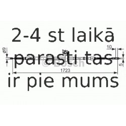 Trose, Stāvbremžu sistēma BOSCH 1 987 482 269