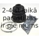 Putekļusargu komplekts, Piedziņas vārpsta SPIDAN 22721