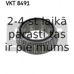 Gultnis, Kardānvārpstas vidējais gultnis SKF VKT 8491