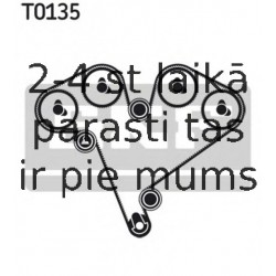 Zobsiksnas komplekts SKF VKMA 05502