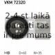 Spriegotājrullītis, Gāzu sadales mehānisma piedziņas siksna SKF VKM 72320