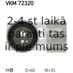 Spriegotājrullītis, Gāzu sadales mehānisma piedziņas siksna SKF VKM 72320