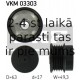Ģeneratora brīvgaitas mehānisms SKF VKM 03303