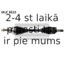 Приводной вал SKF VKJC 8533