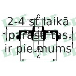 Bremžu trumulis LPR 7D0431